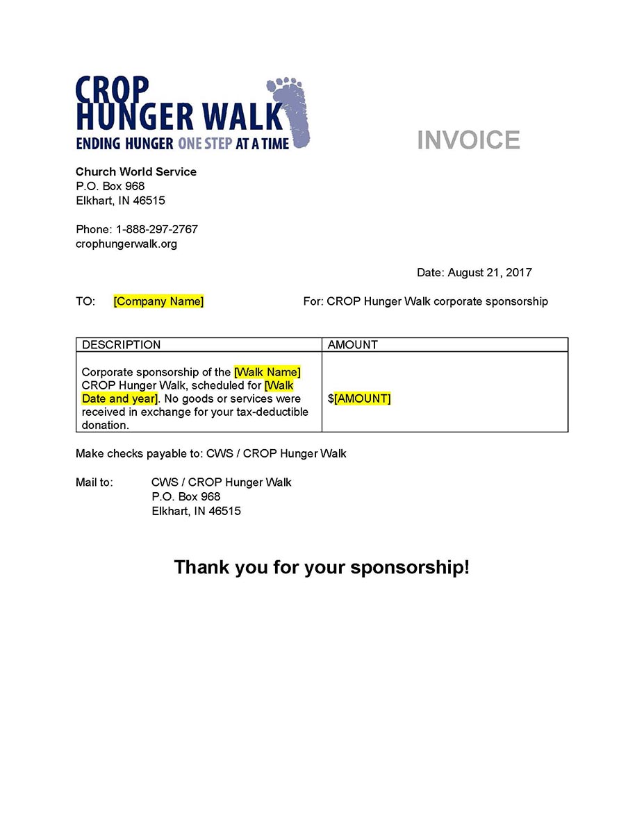 Business-Sponsorship-Invoice-Template_thumbnail | CROP Hunger Walk